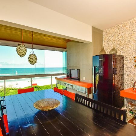 Apartamento Frente Mar Na Praia Do Santinho N880 Флорианополис Экстерьер фото