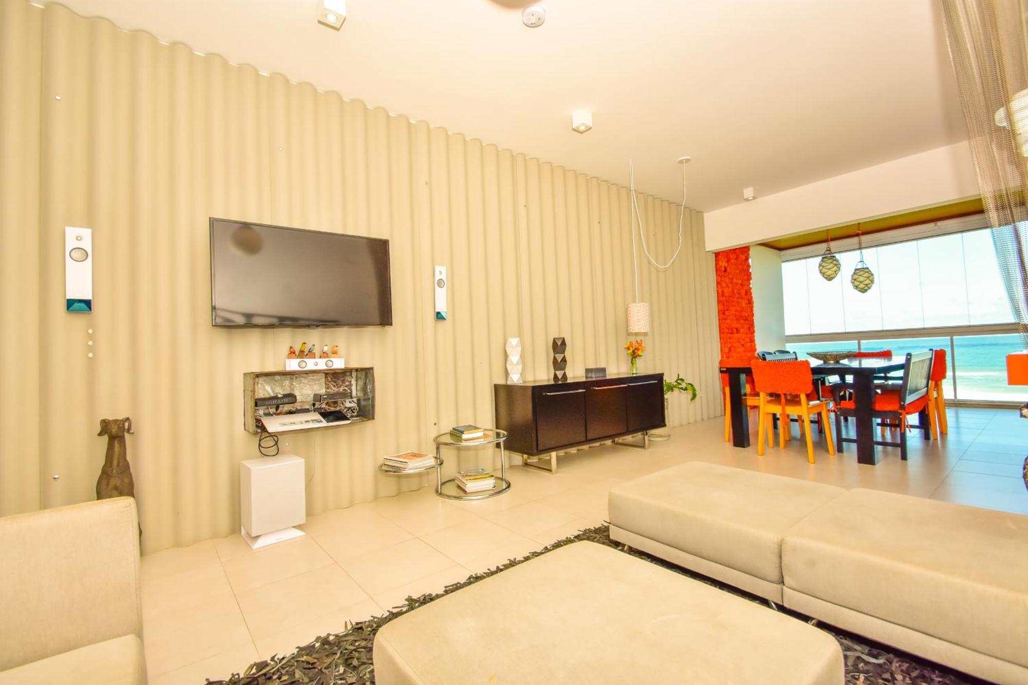 Apartamento Frente Mar Na Praia Do Santinho N880 Флорианополис Экстерьер фото