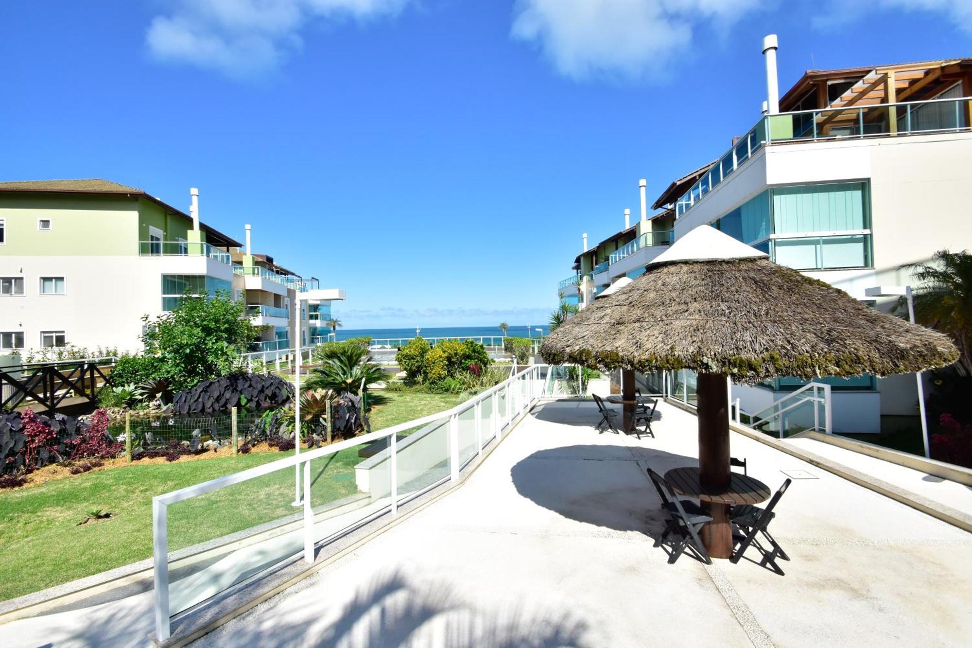 Apartamento Frente Mar Na Praia Do Santinho N880 Флорианополис Экстерьер фото